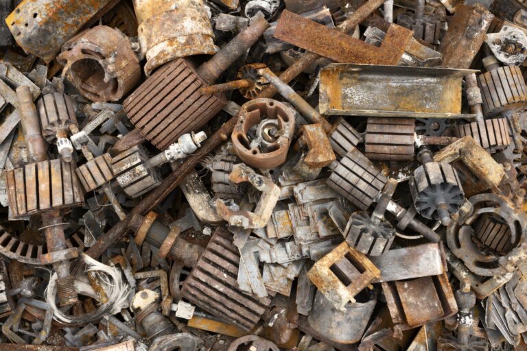 dirty dumped objects arrangement